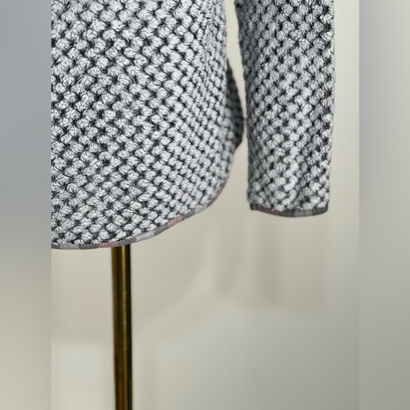 Simply Southern Soft Fleece Zip Up Plaid Patch Pocket Jacket Sweater Size Small - Picture 5 of 10